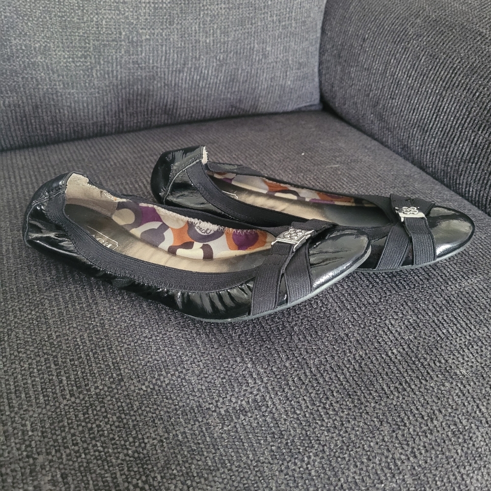 Womens Coach Flats
